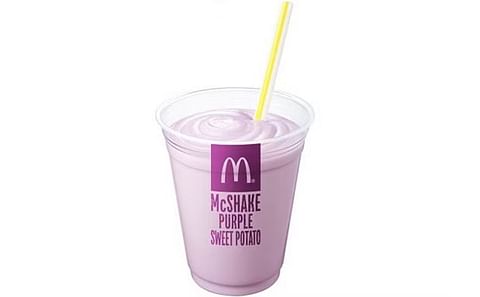 McDonald's Japan to offer purple sweet potato McShake this fall