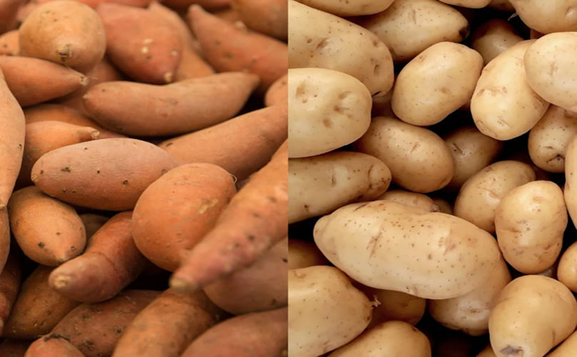 Sweet Potato & Potato Same Look, Different Worlds Sweet Potato & Potato Same Look, Different Worlds