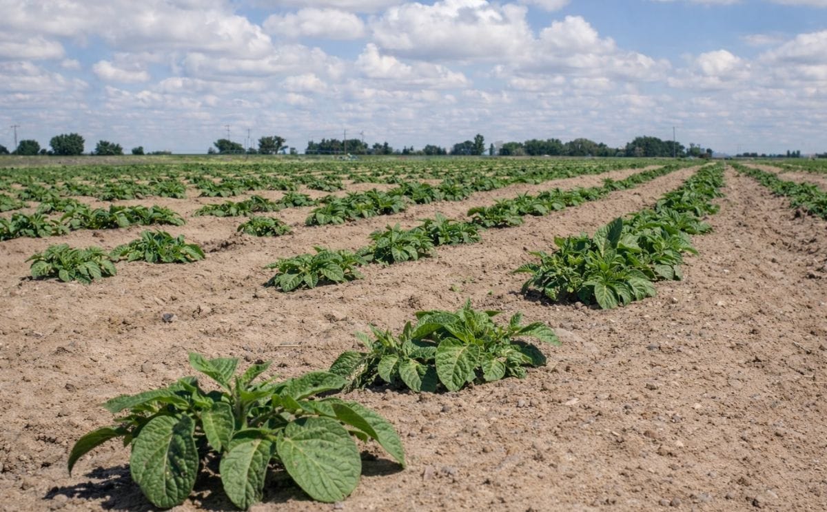 Syngenta potato plants