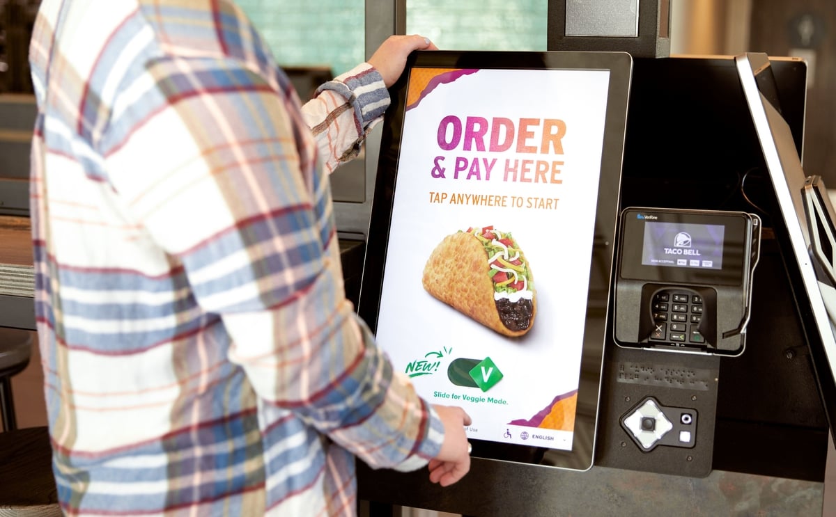 Taco Bell introduces 'Veggie Mode' on its self-service ordering kiosks in the United States Taco Bell introduces 'Veggie Mode' on its self-service ordering kiosks in the United States