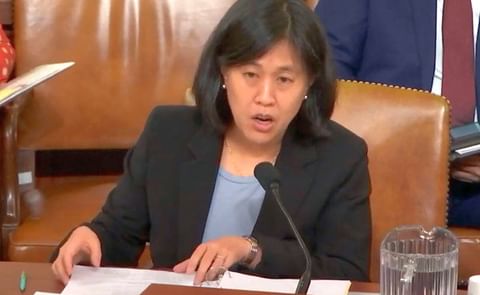 US Trade Representative Katherine Tai met with Mexico's agriculture and economy ministers. US Trade Representative Katherine Tai met with Mexico's agriculture and economy ministers.