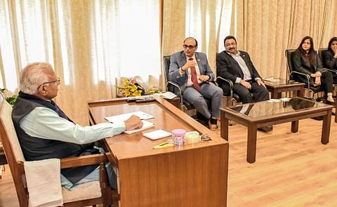 Target potato processing and cold storage technology, Manohar Lal Khattar to foreign cooperation department Target potato processing and cold storage technology, Manohar Lal Khattar to foreign cooperation department