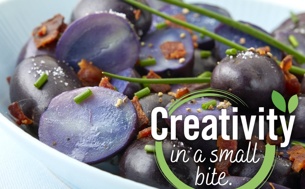 Inspired in the kitchen: get creative with bite-size potatoes Inspired in the kitchen: get creative with bite-size potatoes