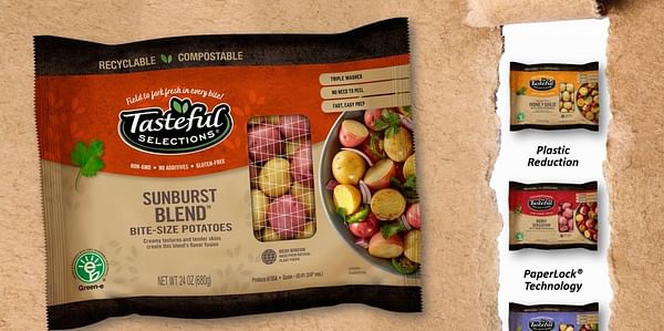 Tasteful Selections introduces 100 percent recyclable and compostable paper packaging.