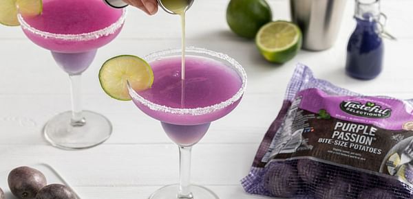 Tasteful Selections Color-Changing Purple Passion Margarita Takes Center Stage for National Margarita Day
