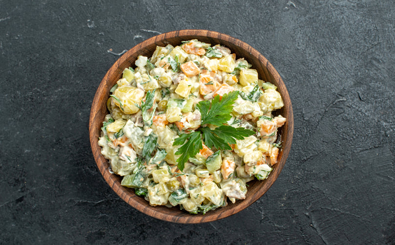 Traditional Homemade Potato Salad Bowl Traditional Homemade Potato Salad Bowl