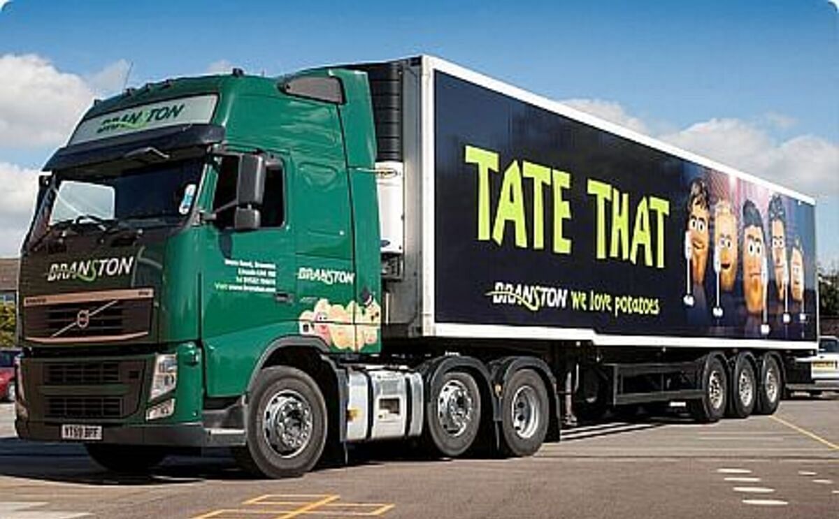 Tate that.... Branston Potato truck liveries shortlisted for award