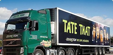 Tate that.... Branston Potato truck liveries shortlisted for award