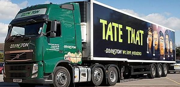 Tate that.... Branston Potato truck liveries shortlisted for award