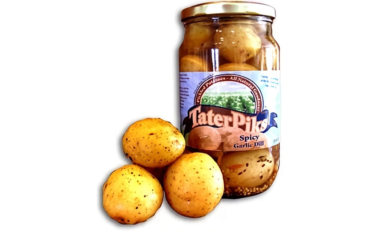 Taterpiks, a gourmet pickled potato shows potatoes versatility