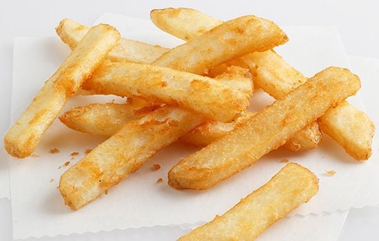 Tavern Traditions beer battered platter fries (1/4 x 1/2) skin-on Tavern Traditions beer battered platter fries (1/4 x 1/2) skin-on