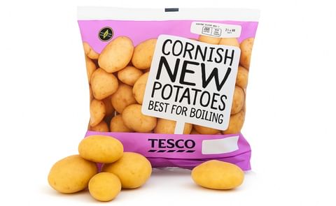 First Cornish potatoes at Tesco First Cornish potatoes at Tesco