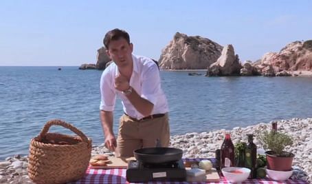 Watch celebrity chef Mark Sargeant cook his delicious warm Cyprus Potato Salad on the beautiful sun soaked island of Cyprus and pick up all his top cooking tips. 