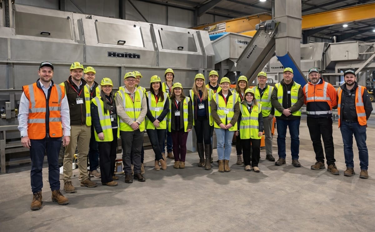 The GB Potatoes Industry Development Programme cohort during a visit to Haith