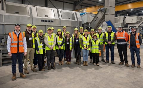 The GB Potatoes Industry Development Programme cohort during a visit to Haith The GB Potatoes Industry Development Programme cohort during a visit to Haith