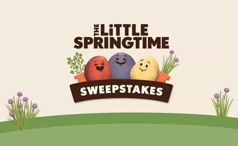 The Little Potato Company launched its spring campaign: 'The Little Springtime Campaign and Sweepstakes.' The Little Potato Company launched its spring campaign: 'The Little Springtime Campaign and Sweepstakes.'