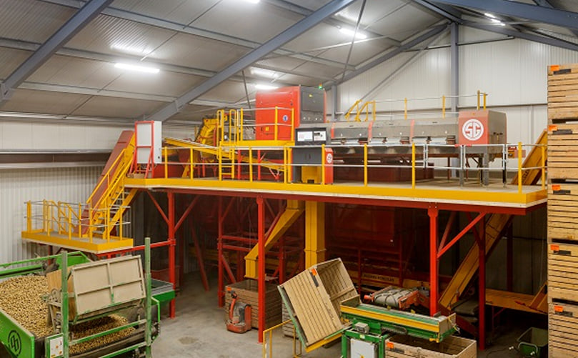 The Smart Grader is so product friendly; it can cold-sort with zero damage risk The Smart Grader is so product friendly; it can cold-sort with zero damage risk