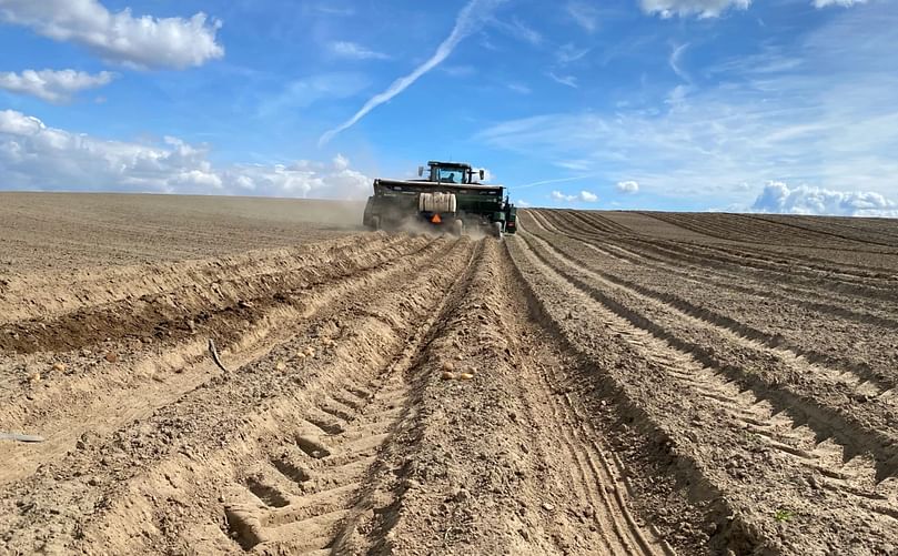 The Tiegs family has so much potato ground to get planted – more than 30,000 acres – they have start early in the season, often one of the first in the Columbia Basin to finish planting by early summer. (Courtesy: Northwest News Network)