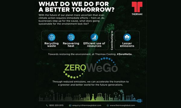 Thermax’s ZeroWeGo - Restoring environment through reduced emissions