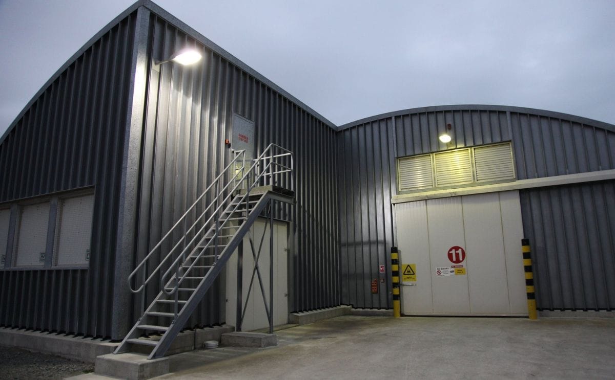 Fire at McCain Foods Timaru Potato Storages