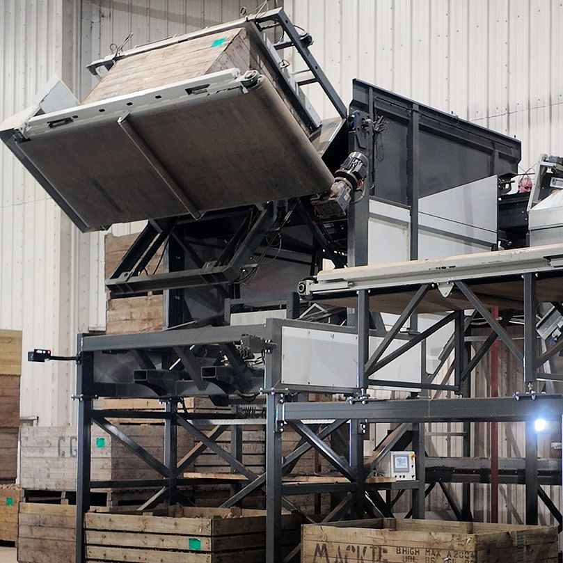 Agropack Solutions’ Rugged Box Tippler Agropack Solutions’ Rugged Box Tippler