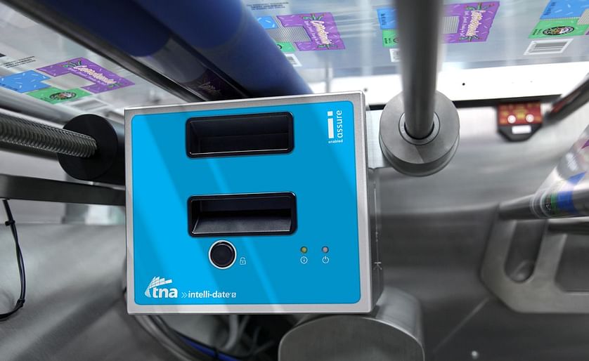 Processing and packaging specialist tna introduces the intelli-date 5, a high-speed thermal transfer overprint date coder with airless design and integrated print code verification technology for continuously high-quality printing on flexible bags.