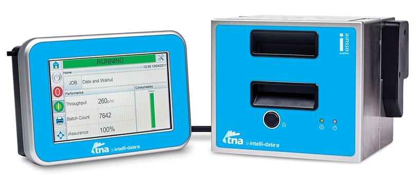 tna's intelli-date 5 with user interface tna's intelli-date 5 with user interface