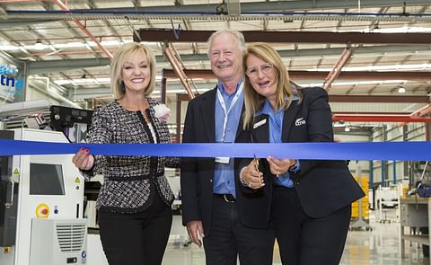 The official ribbon cutting! From left to right: Hon. Heidi Victoria MP (Member for Bayswater District), Alf Taylor (managing director and co-founder) and Nadia Taylor (director and co-founder) The official ribbon cutting! From left to right: Hon. Heidi Victoria MP (Member for Bayswater District), Alf Taylor (managing director and co-founder) and Nadia Taylor (director and co-founder)