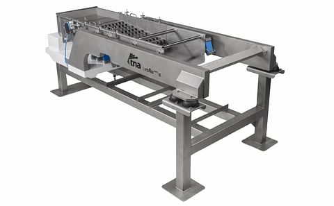 The tna roflo VMCS 3, industry's first vibratory chip sizer for potato chips and other snack products The tna roflo VMCS 3, industry's first vibratory chip sizer for potato chips and other snack products