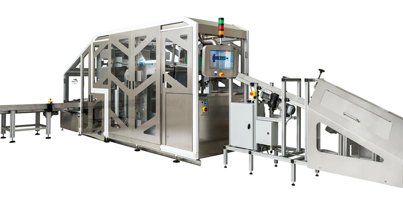 The tna ropac 5 case packer is designed to pack small-to-medium, pillow style snack bags.World’s fastest case-packing system for flexible bags is capable of packing up to 300 bags per minute. The tna ropac 5 case packer is designed to pack small-to-medium, pillow style snack bags.World’s fastest case-packing system for flexible bags is capable of packing up to 300 bags per minute.