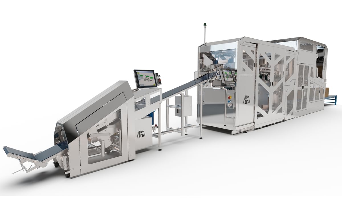 tna ropac® 5: The world’s fastest case packing system, handling up to 200 bags per minute with precision. tna ropac® 5: The world’s fastest case packing system, handling up to 200 bags per minute with precision.