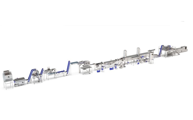 Industrial Chips and Snacks Processing Line Industrial Chips and Snacks Processing Line