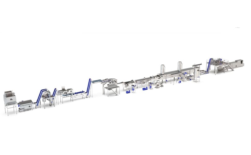 Industrial Chips and Snacks Processing Line Industrial Chips and Snacks Processing Line