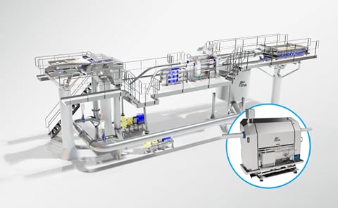 TNA unveils brand new hydro cutting system for french fries TNA unveils brand new hydro cutting system for french fries