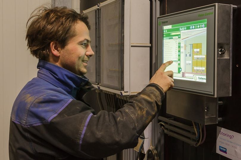 The Vision Control: the hub of the storage facility The Vision Control: the hub of the storage facility
