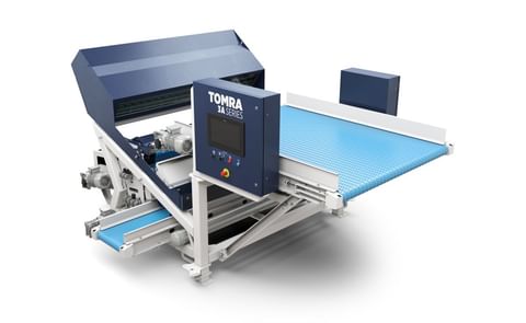 The TOMRA 3A sensor-based sorter improves upon its predecessor (FPS) in every way: higher capacity, green potato detection, simpler to use and easier to maintain. The TOMRA 3A sensor-based sorter improves upon its predecessor (FPS) in every way: higher capacity, green potato detection, simpler to use and easier to maintain.