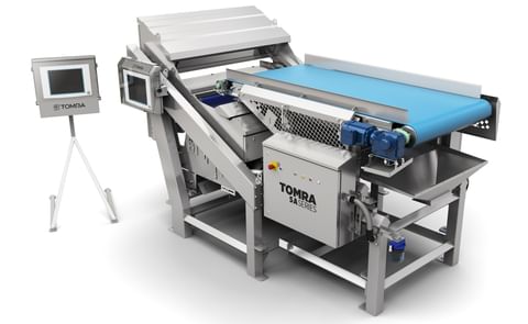 TOMRA Sorting Food will showcase its TOMRA 5A Potato Sorter at ProFoodTech 2017. TOMRA Sorting Food will showcase its TOMRA 5A Potato Sorter at ProFoodTech 2017.