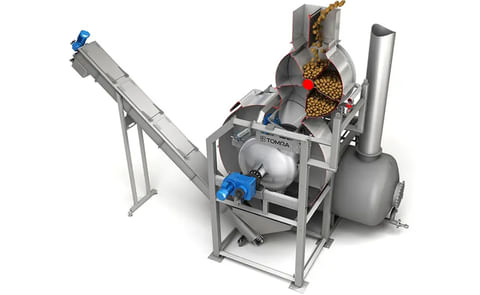 TOMRA Eco steam peeler TOMRA Eco steam peeler