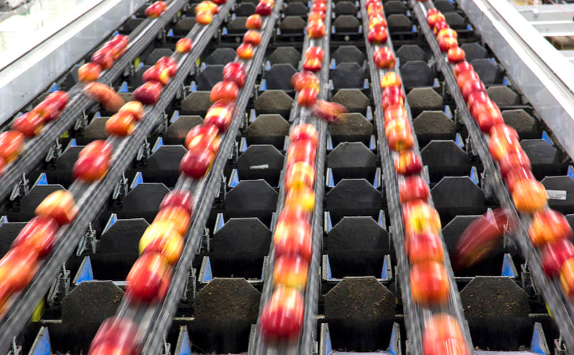 Soluciones TOMRA para plantas de empaquetado de manzanas. Soluciones TOMRA para plantas de empaquetado de manzanas.