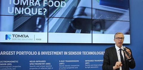 TOMRA CEO discusses TOMRA Food’s capabilities and future aspirations at Fruit Logistica