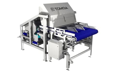 Tomra Modus optical size grader for bulk potatoes Tomra Modus optical size grader for bulk potatoes