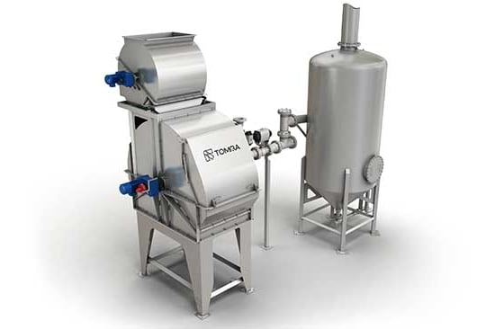 The latest addition to TOMRA’s steam peeling portfolio, the Odyssey The latest addition to TOMRA’s steam peeling portfolio, the Odyssey