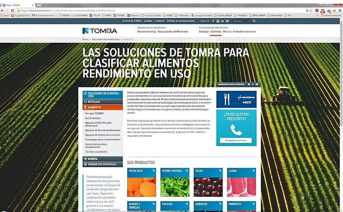TOMRA has launched a Spanish version of its website TOMRA has launched a Spanish version of its website