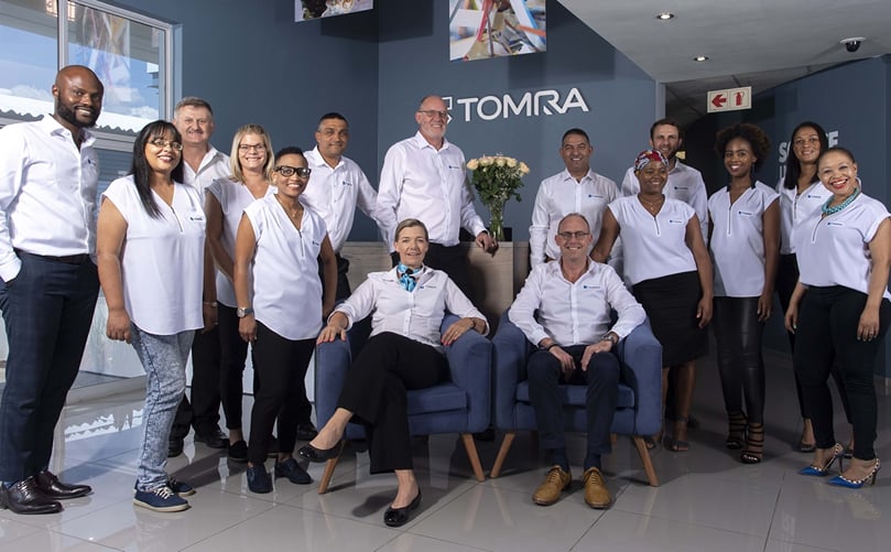 TOMRA's South Africa team TOMRA's South Africa team