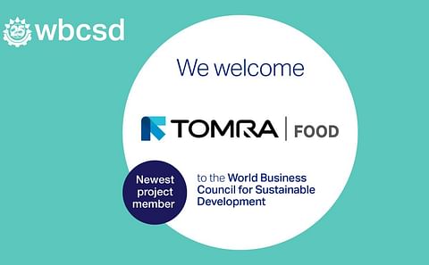 TOMRA Food joins World Business Council for Sustainable Development (WBCSD)
