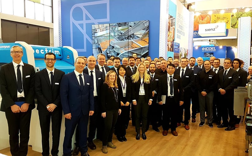 TOMRA was represented at this year's Fruit Logistica with a large team TOMRA was represented at this year's Fruit Logistica with a large team