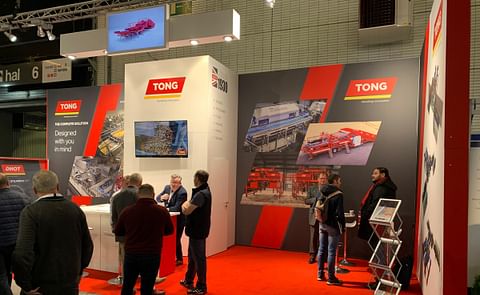 Tong attends Interpom 2024 with new French representative Tong attends Interpom 2024 with new French representative