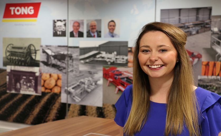 Alice Tong, daughter of Chairman Charles Tong,  and sister to Managing Director Edward, has joined the family-run vegetable handling equipment manufacturer Tong Engineering as part of the sales department.