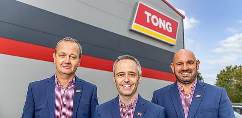 Edward Tong, Managing Director at Tong Engineering, Simon Lee and Charlie Rich.