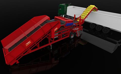 Based on Tong Engineering's proven Fieldloader for in-field and on-farm cleaning and loading of potatoes and other root crops, the Fieldloader PRO has been designed with even greater flexibility, transportability and the gentlest handling in mind. Based on Tong Engineering's proven Fieldloader for in-field and on-farm cleaning and loading of potatoes and other root crops, the Fieldloader PRO has been designed with even greater flexibility, transportability and the gentlest handling in mind.